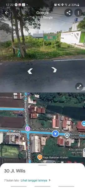 Tanah Kavling Strategis di Nglinggi Klaten Selatan