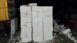 Batu kumbung buat pondasi