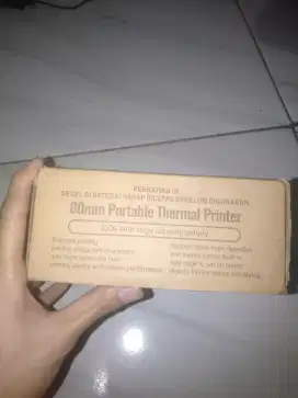 Portabel thermal printer + box