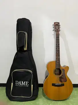Gitar Akustik Elektrik Cort L100F NS