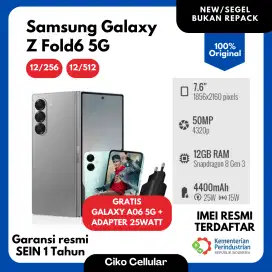Fold 6 256 Bonus Galaxy A06 5G + Adapter 25watt