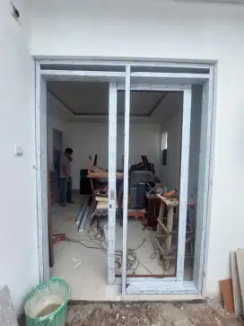 Pintu kusen aluminium