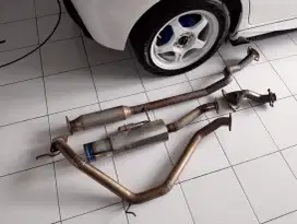 Knalpot Racing Fullsystem New Brio 2019 - 2025 Tinggal pasang PNP