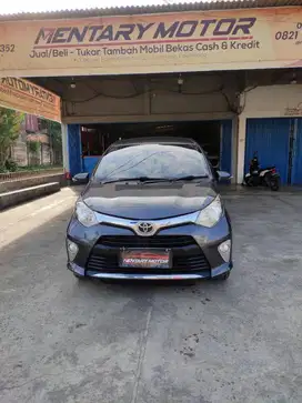 Calya 1.2 Tipe G Automatic Tahun 2018 Abu-Abu Metalik Bagus Murah Kece