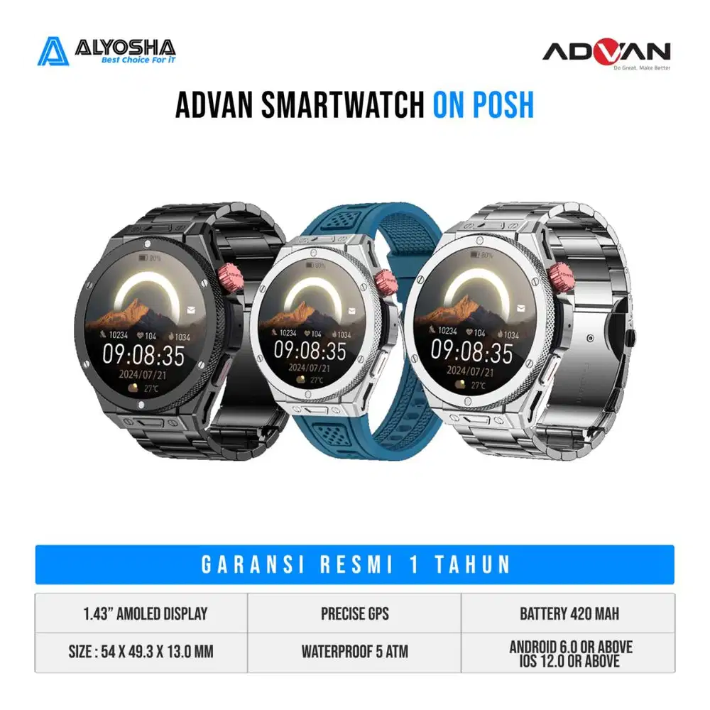 Smartwatch Advan On Posh
