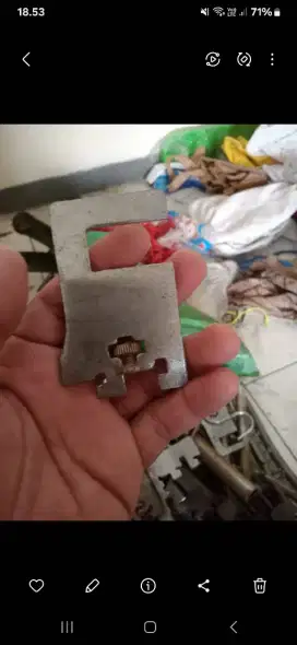 Besi2 gantungan stanles buat toko jualan
