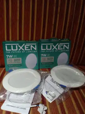 2 pcs Led Downlight 7w (6500k) 4inch