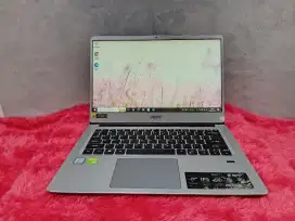 Jual Laptop Acer Swift 3 SF314-54G Core i5 Gen 8 Ram 12 Ssd 256 NVIDIA