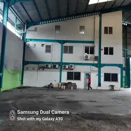 Gudang Siap Pakai Di Cikarang Barat Pinggir Jalan Raya Pantura
