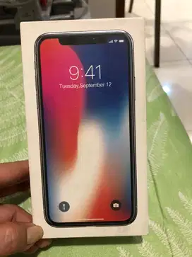 jual BU Iphone X 256Gb black