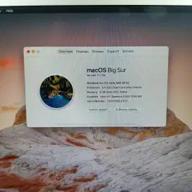 Macbook Air 2013 Ram 4 Ssd 128 Core i5 Layar 13 inch