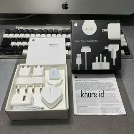 apple world travel adapter kit 2009 - charger ipod iphone ipad