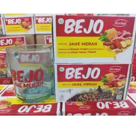 Minuman sirup herbal Bejo Jahe Merah