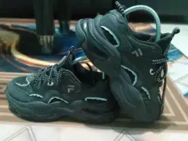 Fila fusion full black running