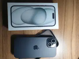 Iphone 15, Ibox, Black, Garansi Des 2025, BH 99%