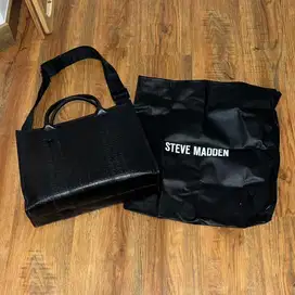 Luxury Bag Branded Steve Madden BOPTIC-E Woman Tote Bag | Mulus 90%