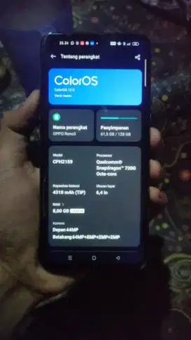Oppo reno 5 8 /128 GB