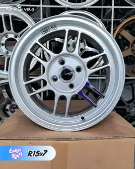 Velg Enkei Rpf1 Ring 15 lebar 7 
pcd. 4x100 Et. 40 4pcs brio agya ayla