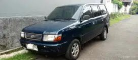 Toyota kijang LSX tahun 1998 warna biru kondisi bagus