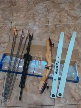 Busur Panah wooden Bow 62#16