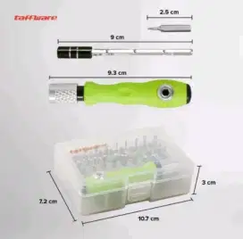 Obeng 32 in 1 lengkap berbagai mata obeng