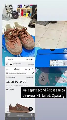 Jual Adidas Samba OG
