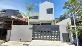 Rumah Baru Industrial 2 lantai di Cisaranten Arcamanik Termurah