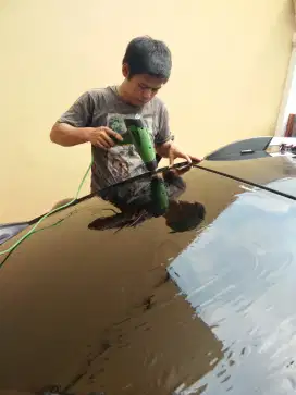 Kaca film mobil dan gedung