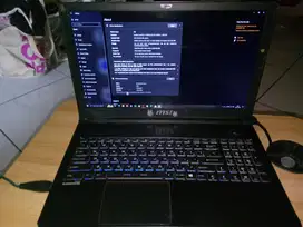 Jual cepat laptop gaming MSI GS63 core I 7 7700