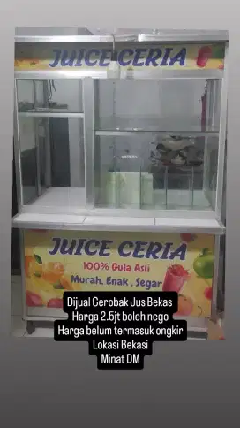 Gerobak Bekas Jus Alumunium