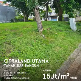 15JT/M2! DIJUAL KAVLING TANAH CITRALAND VILLA SENTRA RAYA VSR HOOK