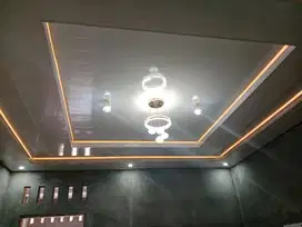 Pasang Plafon Partisi Jasa Tukang Wall Moulding Sekat PVC GRC Gypsum