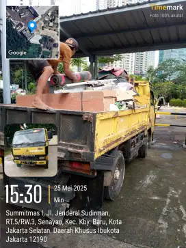 Jasa buang puing sampah