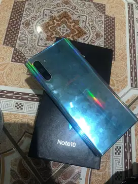 samsung note 10 ram 8/256 fullset resmi sein