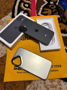 IPHONE 16 PLUS 128GB IBOX PA/A FULLSET BARU 2 HARI PAKAI