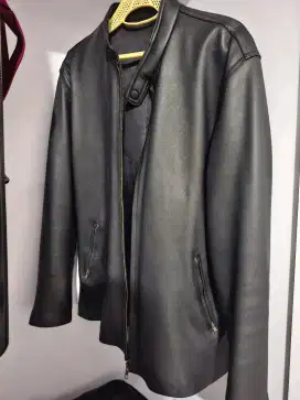 Jaket kulit asli domba original