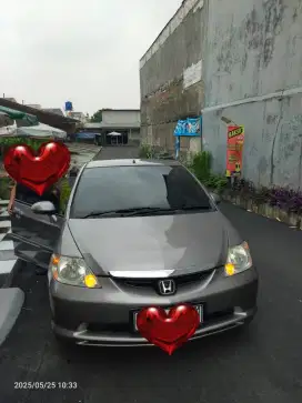 Honda city AT 2003 silver