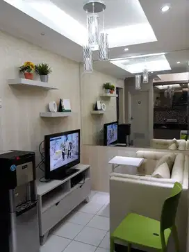 2 BR Fully Furnished, View Pool & City - Pancoran Riverside Tower 3
