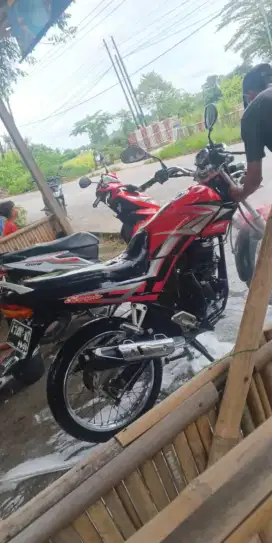 Yamaha scorpio 225cc upgrade ke Seteko
