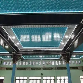 Sekat Plafon Partisi PVC GRC Gypsum Jasa Tukang Pasang Wall Moulding
