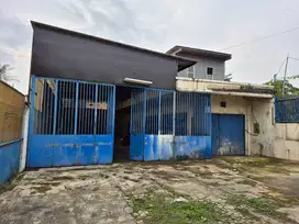 Dijual Cepat Gudang/Workshop Jalan Diklat Pemda Curug  Tangerang