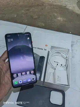 Redmi Note 14 Ram 8/128 Like New Baru 3 minggu