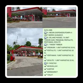 Dijual SPBU di Sinjai Makassar Sulawesi Selatan Luas 1.167 M²
