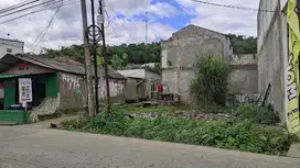 Tanah datar nempel jalan raya provinsi