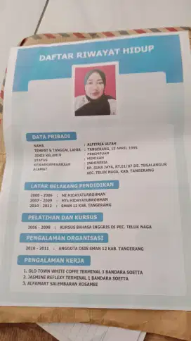 Nyari pekerjaan d f&b
