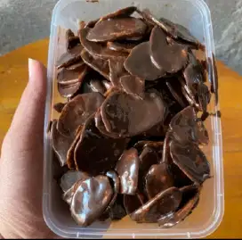 Keripik Pisang Lumer Coklat