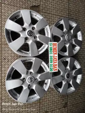 Velg oem Nissan Grand livina R15 pcd 4x114 untuk wuling confero evalia