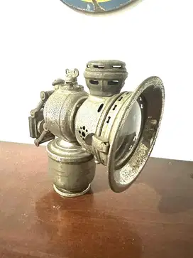 Lampu Karbit Sepeda Onthel Antik England