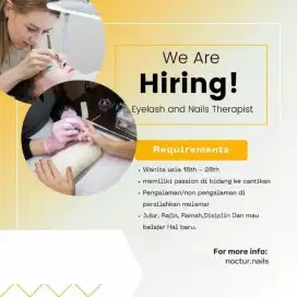 staff studio eyelash dan nailart