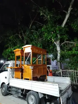 Gerobak Angkringan Bakso Mie Ayam PeceL Bubur Sate Martabak Ronde dlL